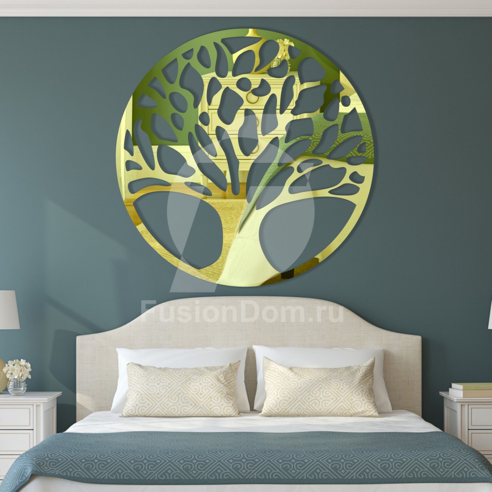 Акриловое зеркало Дерево