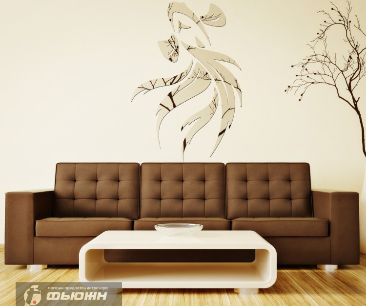 Акриловое Зеркало Золотая рыбка