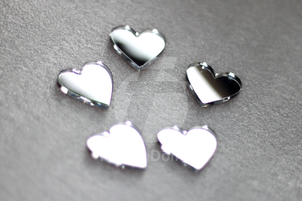 Акриловая мозаика Сердечки