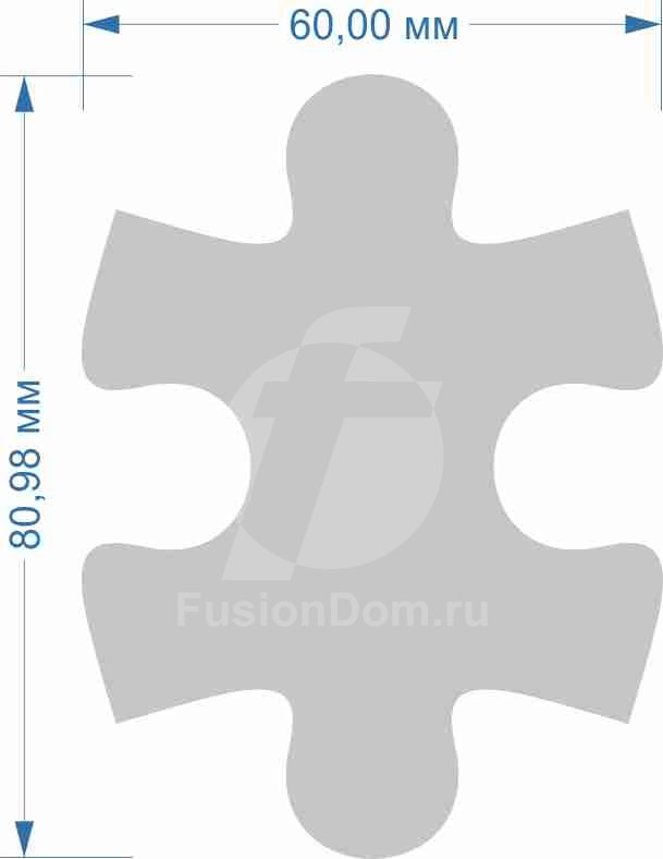 Акриловая мозаика Пазл