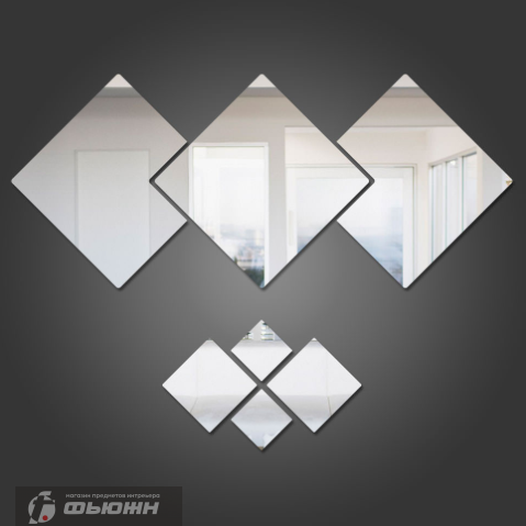 Декоративное акриловое панно Квадраты