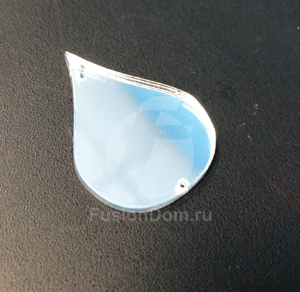 Пришивное зеркальце: Капля