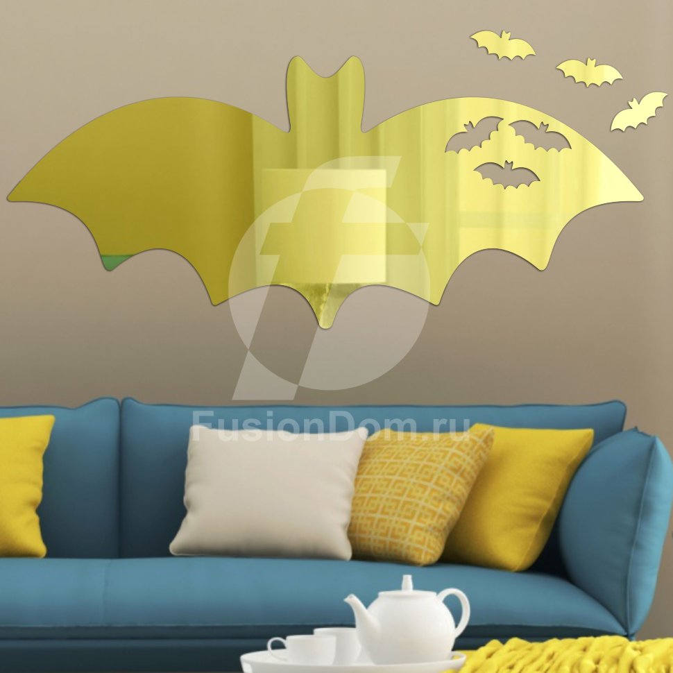 Акриловое Зеркало Летучая мышь