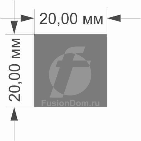 Акриловая мозаика Квадрат