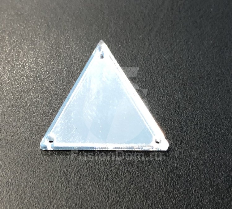 Пришивное зеркальце: Треугольник