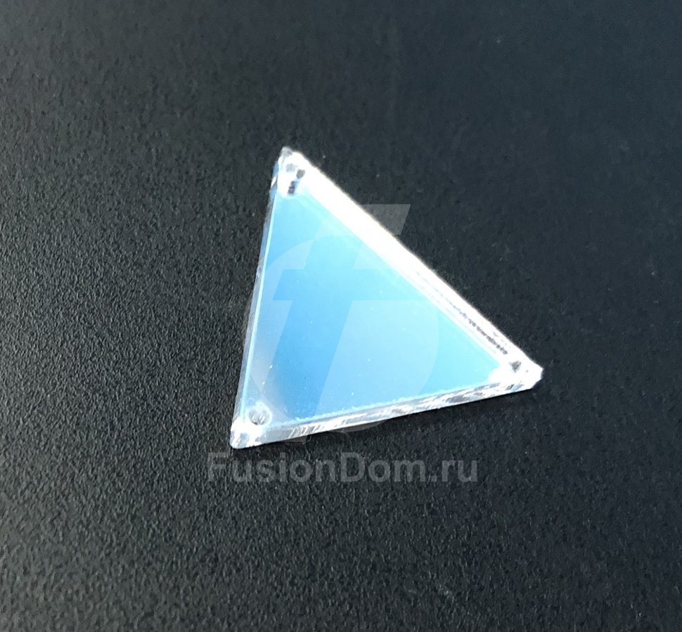 Пришивное зеркальце: Треугольник