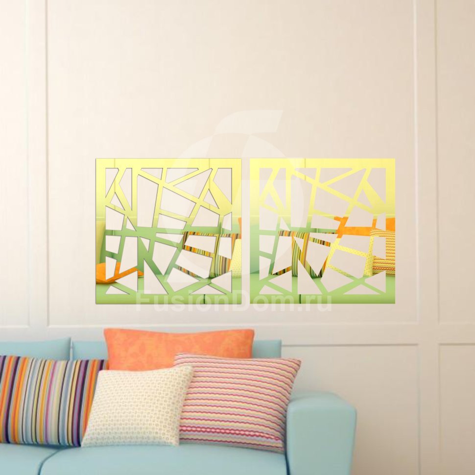 Золотой акрил