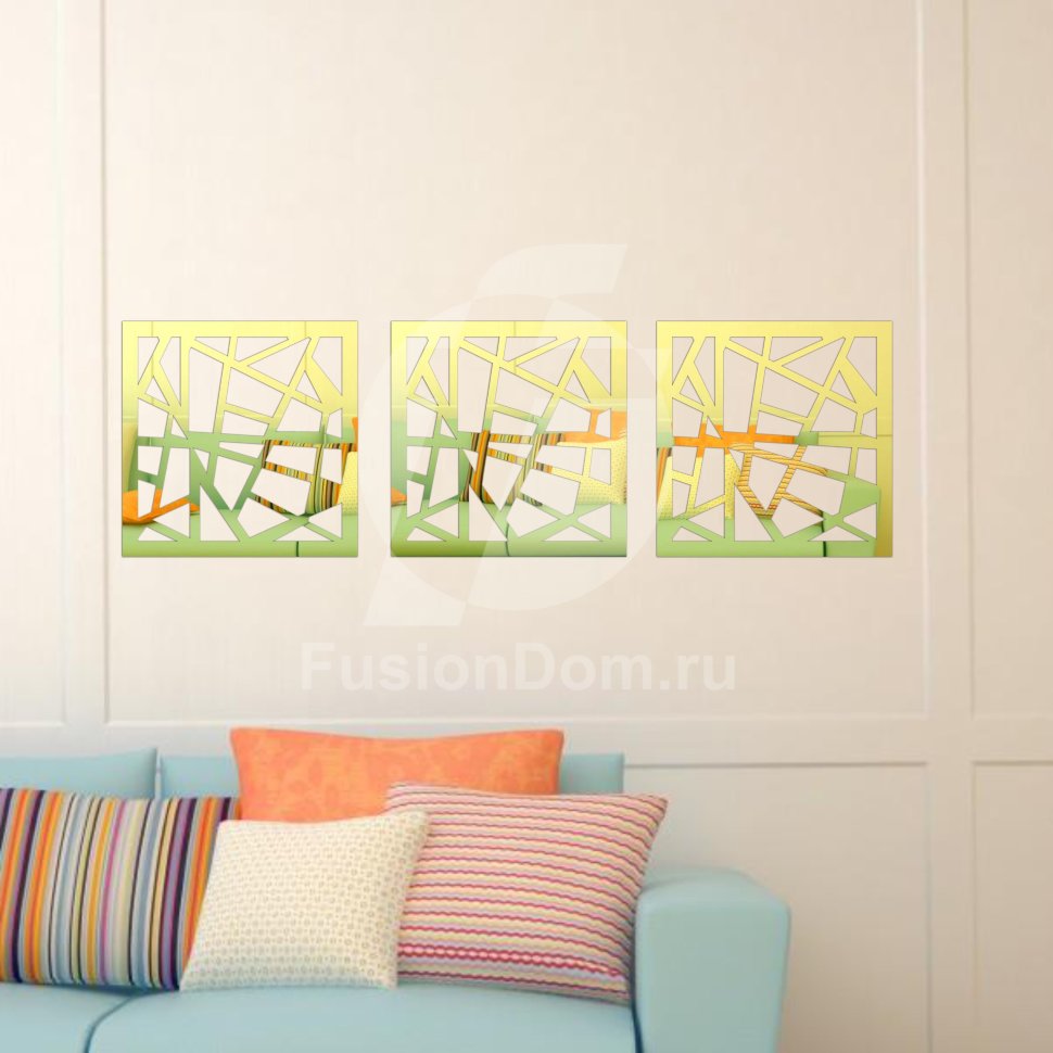 Золотой акрил