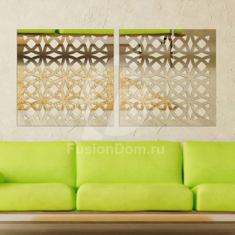 Декоративное акриловое панно Круги