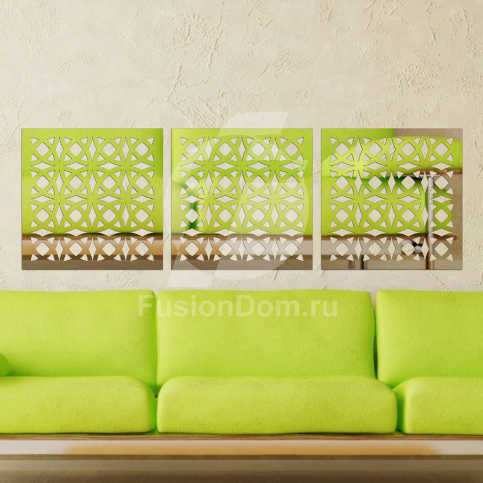 Декоративное акриловое панно Круги