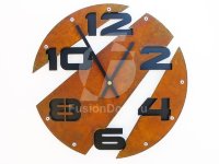 Настенные часы Косая линия