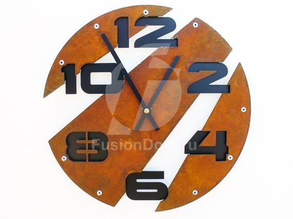 Настенные часы Косая линия