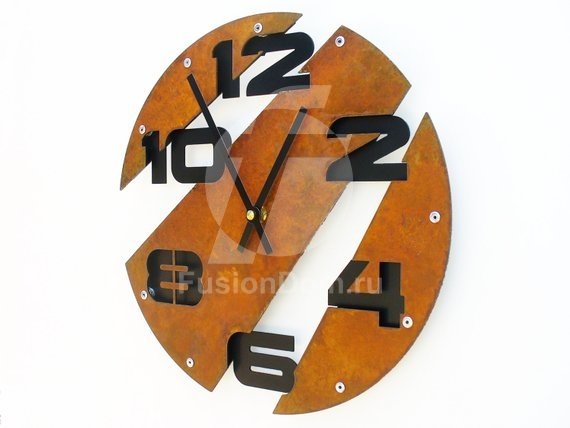 Настенные часы Косая линия