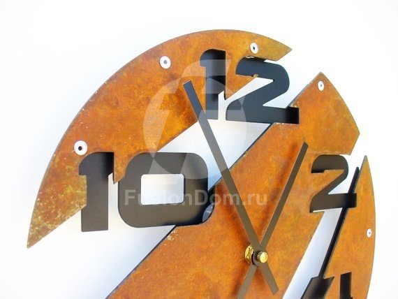 Настенные часы Косая линия