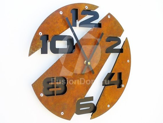 Настенные часы Косая линия