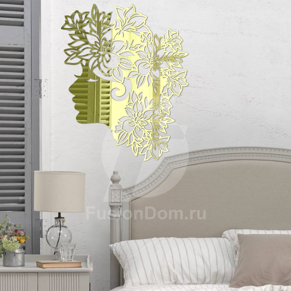 зеркало Леди золото