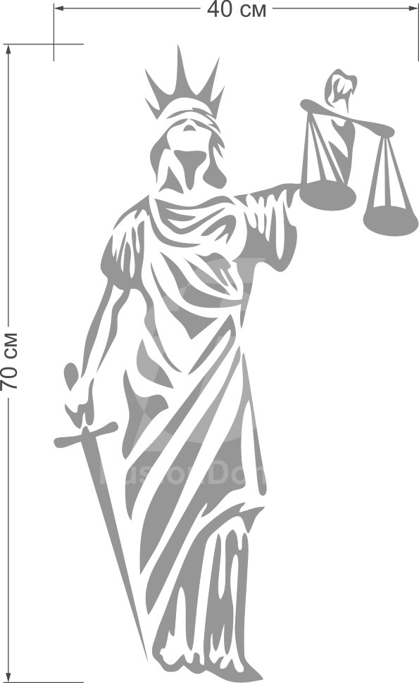 Акриловое зеркало Фемида