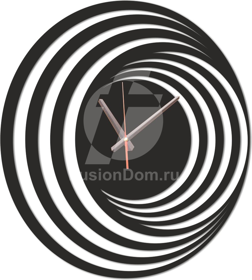 Настенные часы Иллюзия