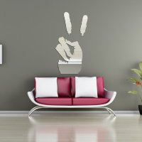 зеркало ладонь peace