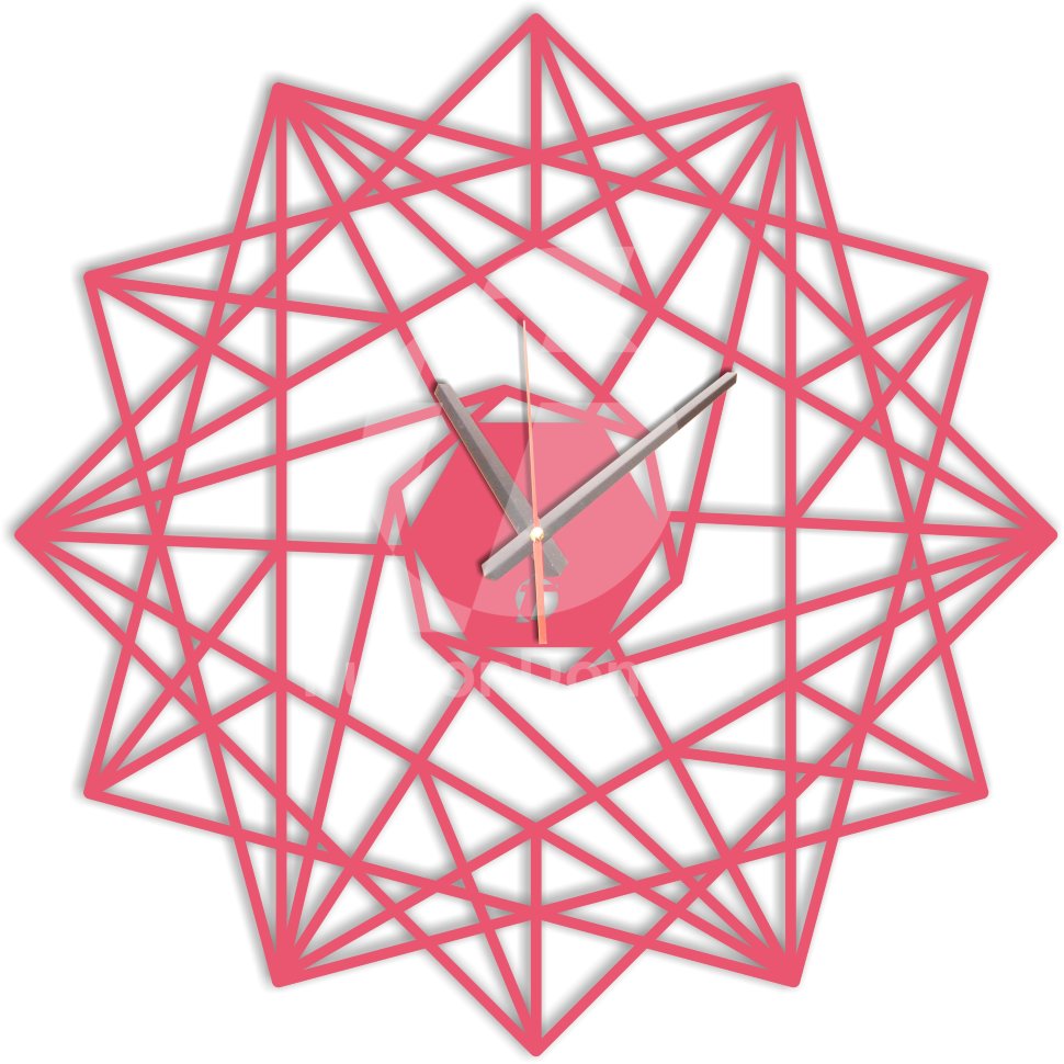 Настенные часы Линии