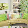 Акриловое Декоративные подушки "Сочная зелень"