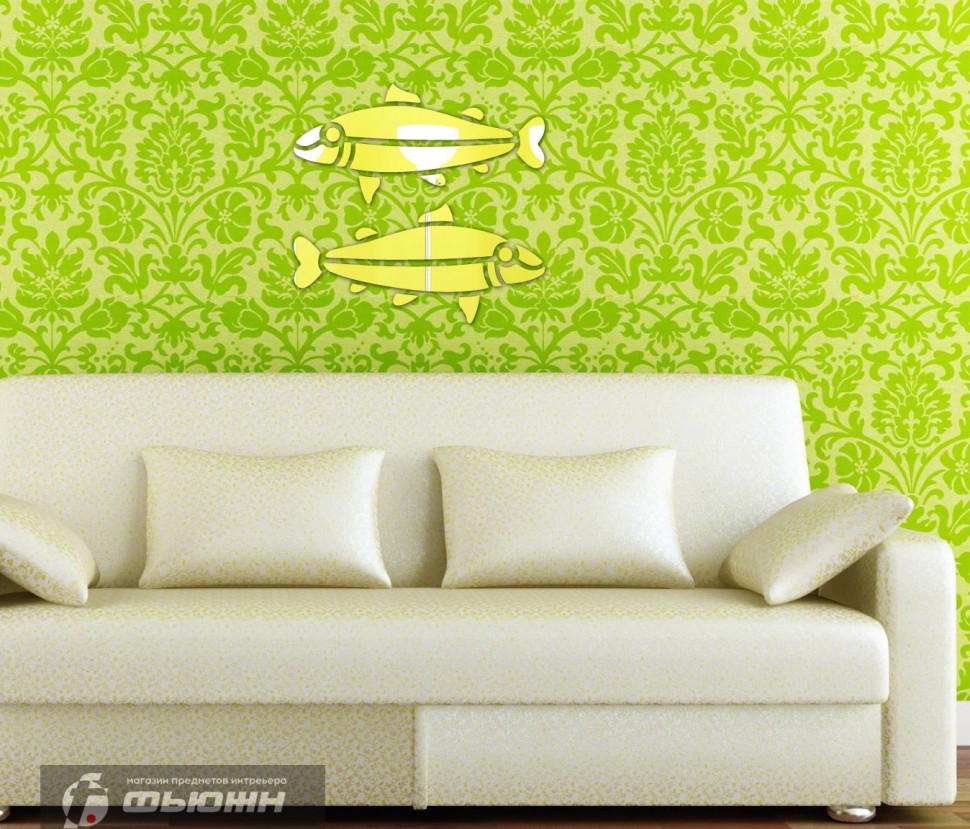 Акриловое Зеркало Рыбы