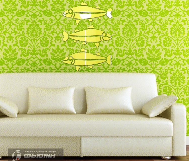 Акриловое Зеркало Рыбы