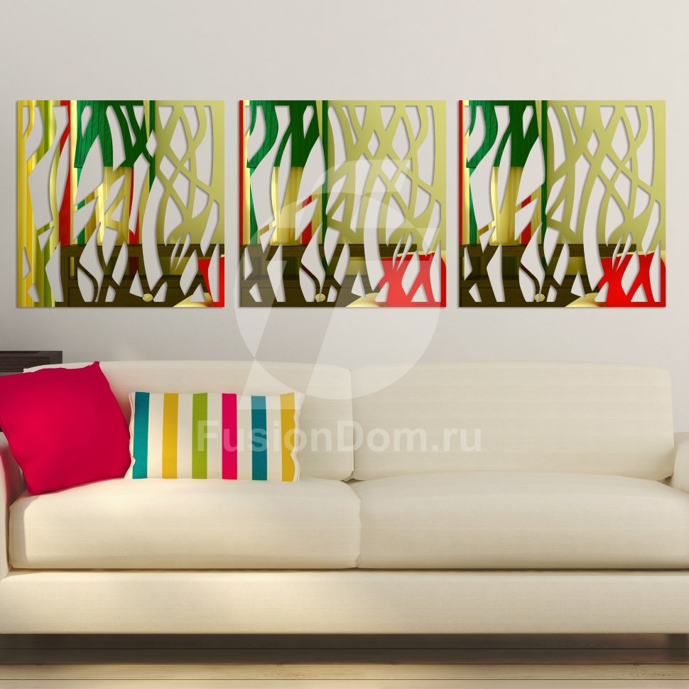 Декоративное акриловое панно Переплетение