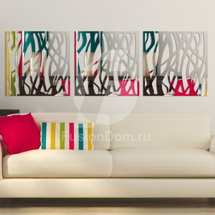 Декоративное акриловое панно Переплетение