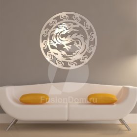 зеркало Круглый дракон